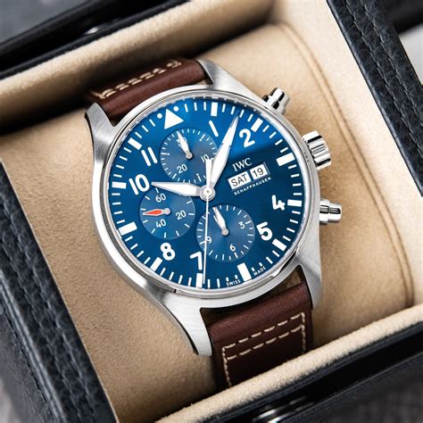 iwc pilot chronograph|iwc pilot chronograph edition.